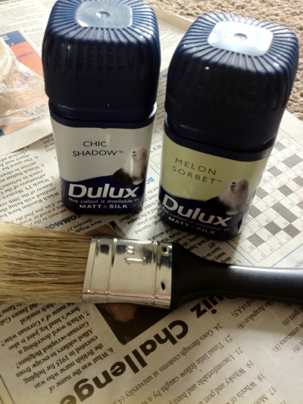 Recycle Dulux tester pots