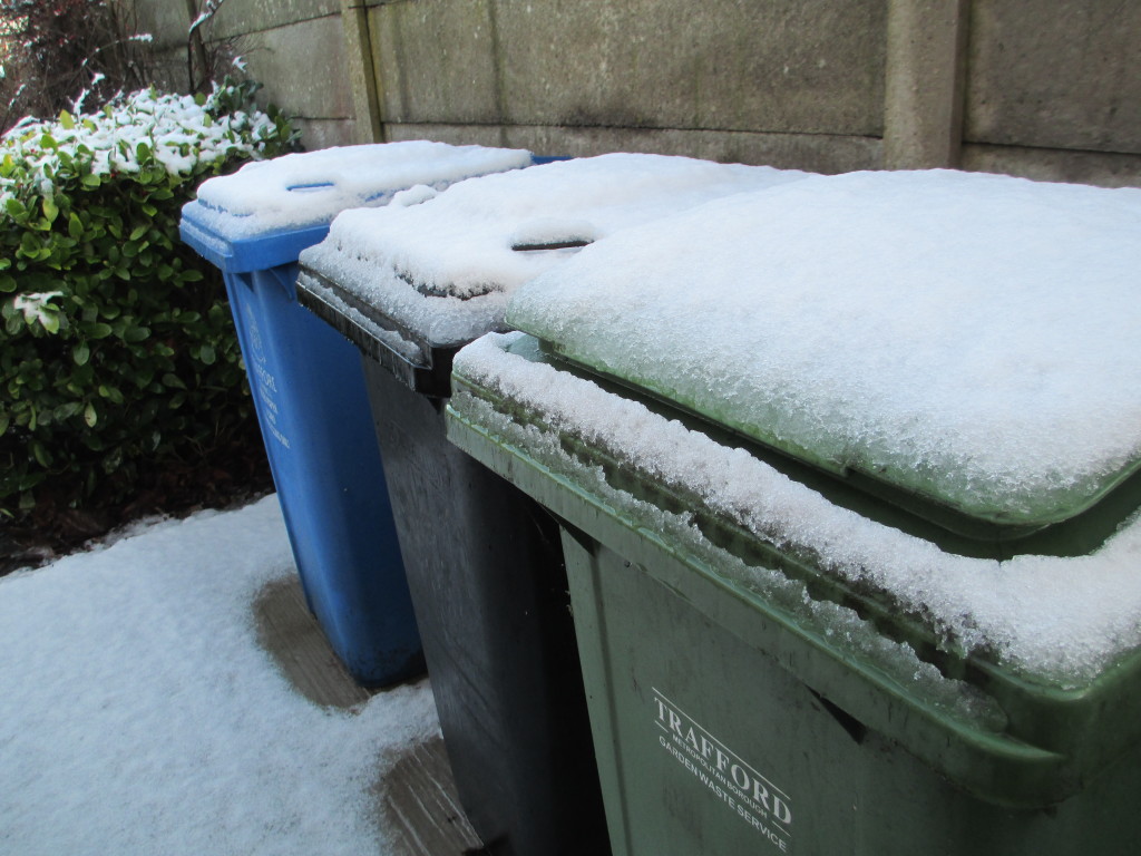Snow bins