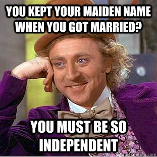 Maiden name