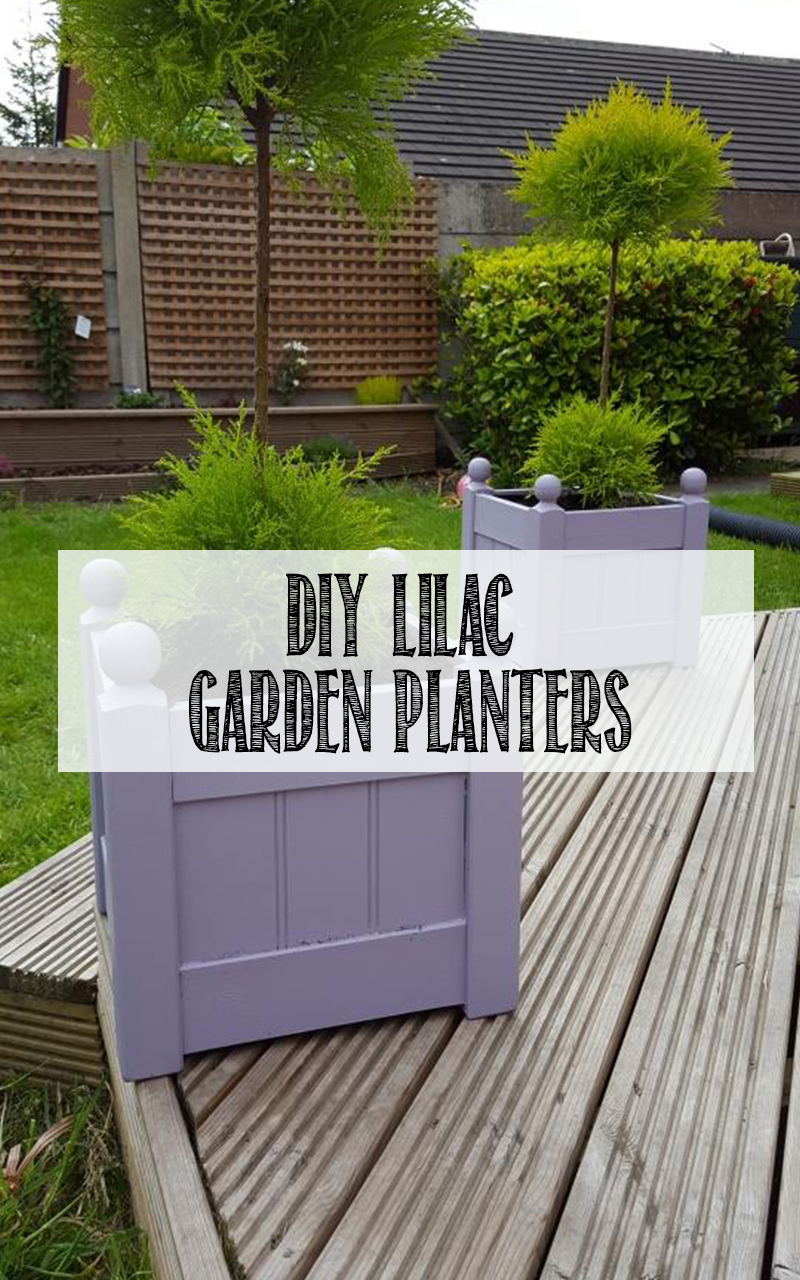 HOW TO diy LILAC PLANTERS