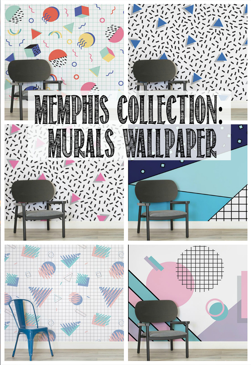 Memphis Collection from Murals Wallpaper