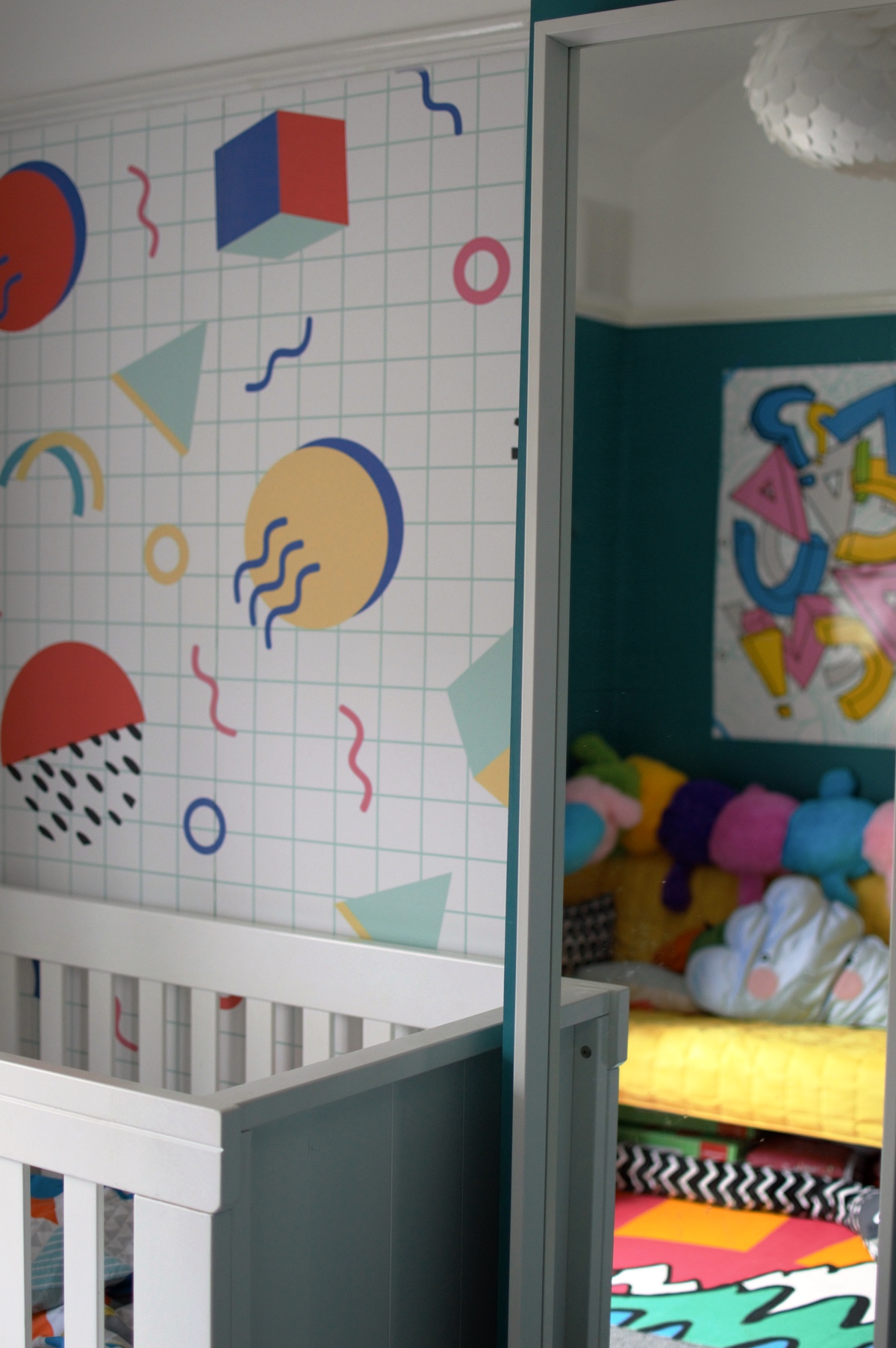 Colourful Toddler Bedroom Makeover
