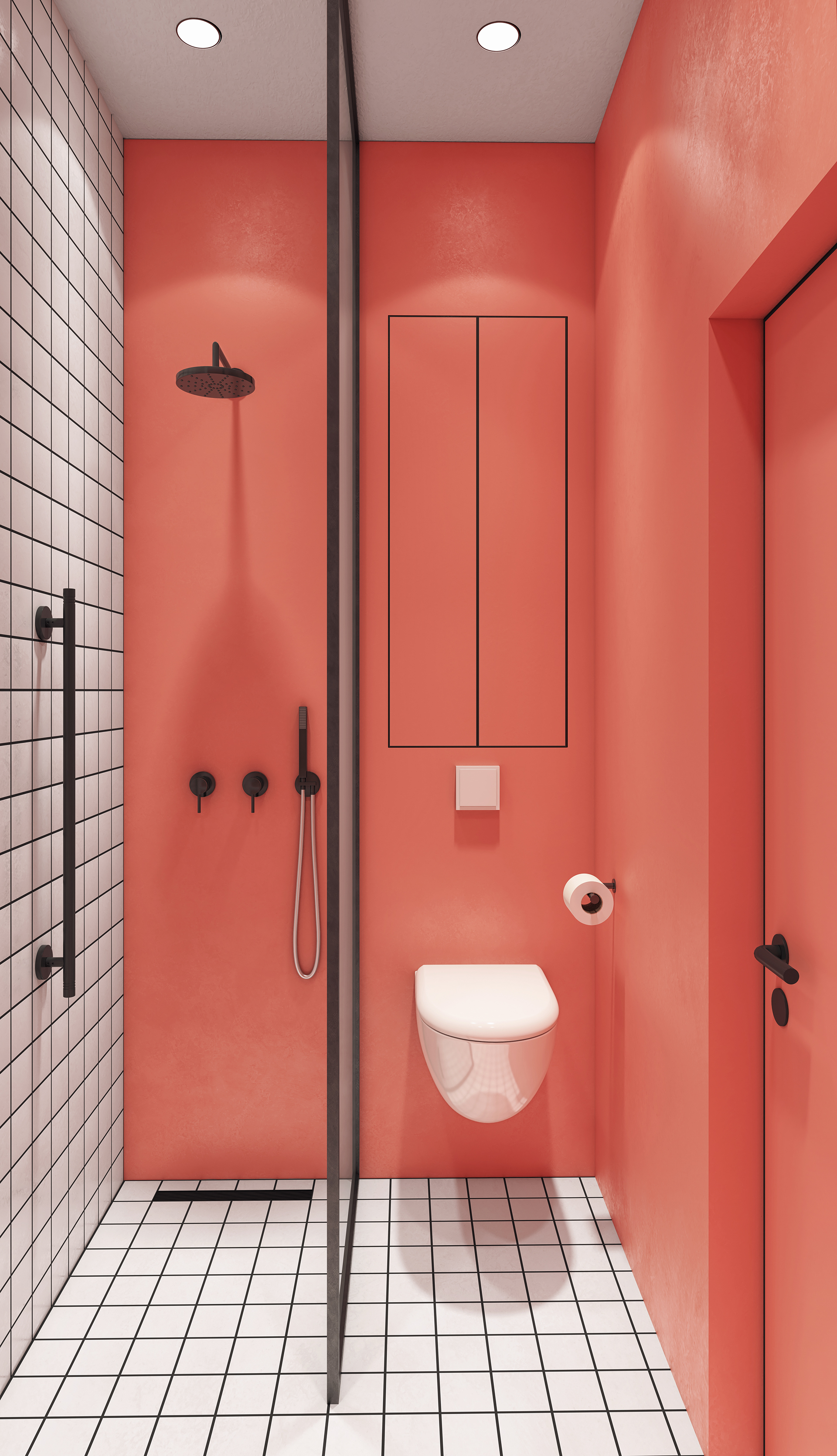 Colourful bathroom ideas