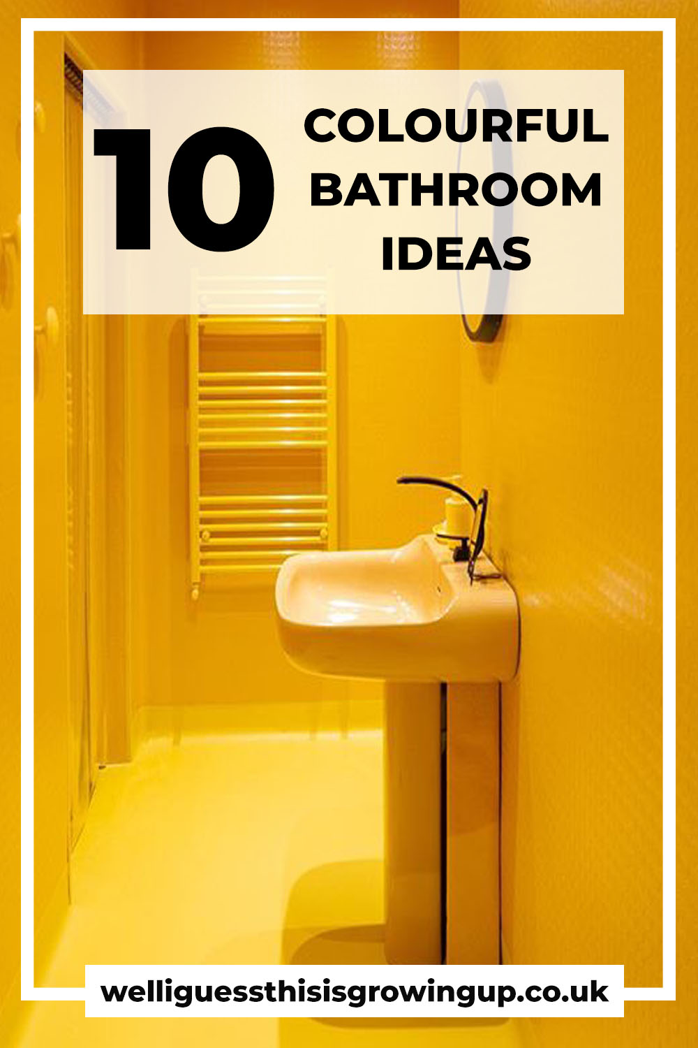 10 COLOURFUL BATHROOM IDEAS