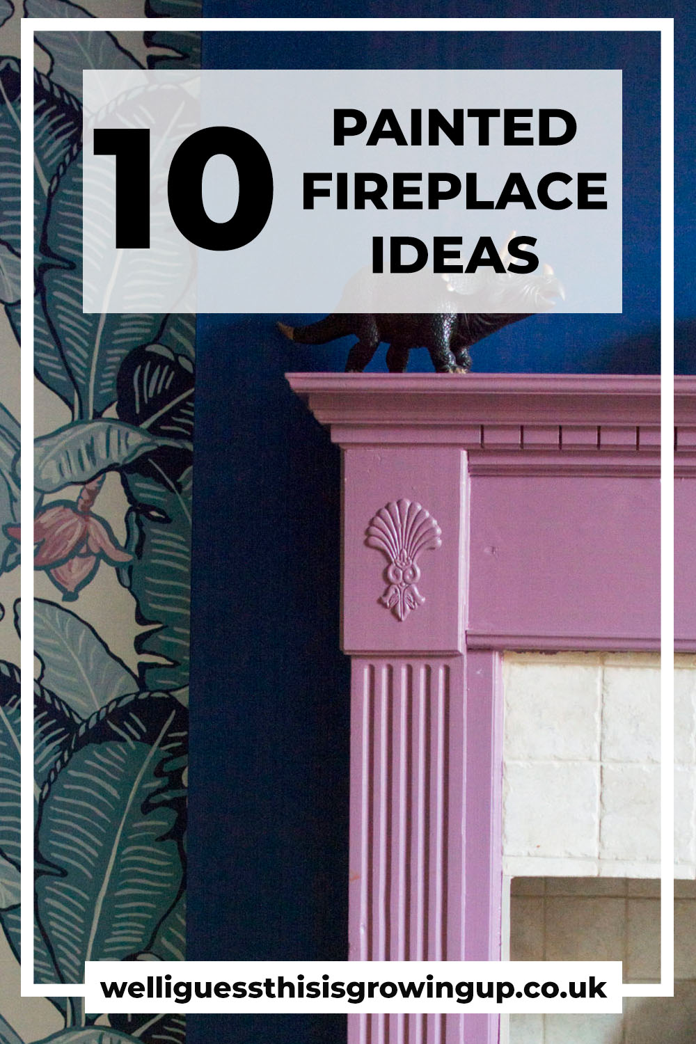 10 PAINTED FIREPLACE IDEAS