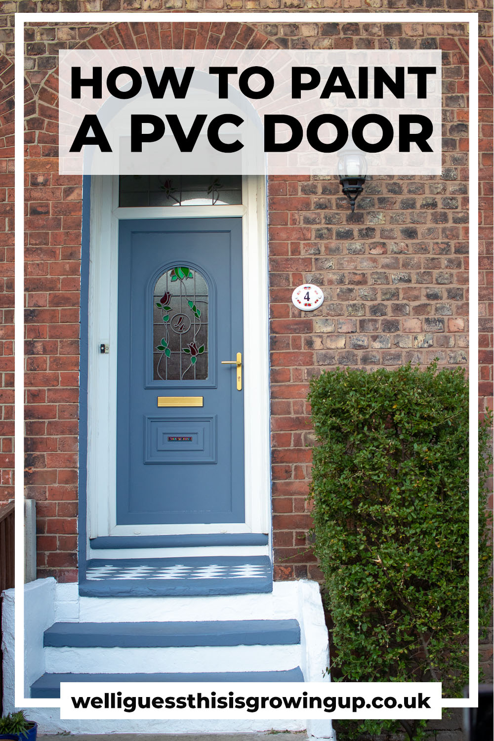 How to paint a PVC front door 