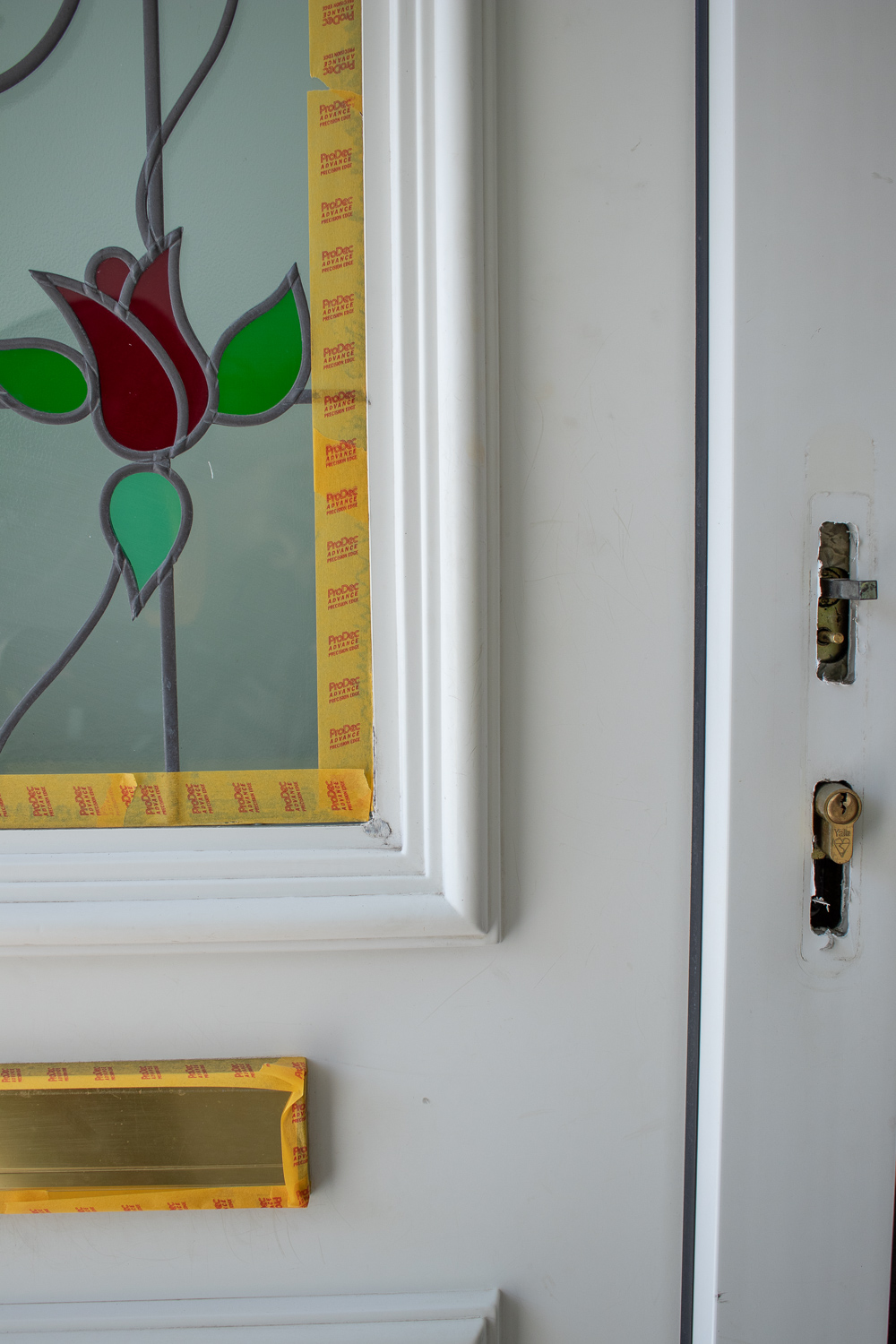 How to paint a PVC front door