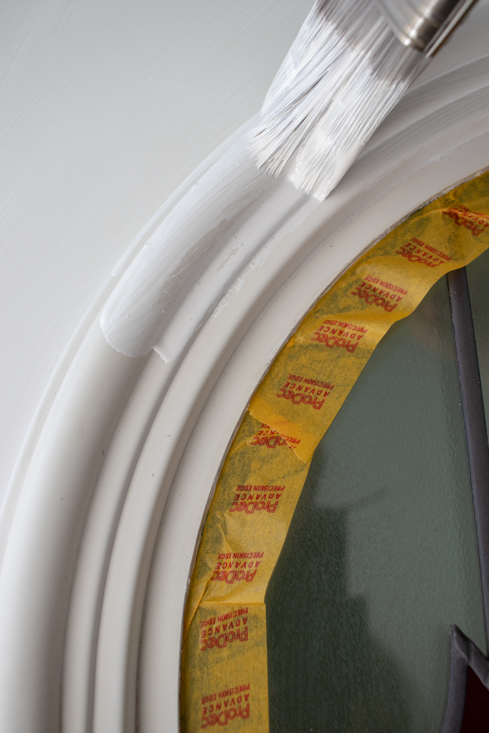 How to paint a PVC front door (Zinsser primer)