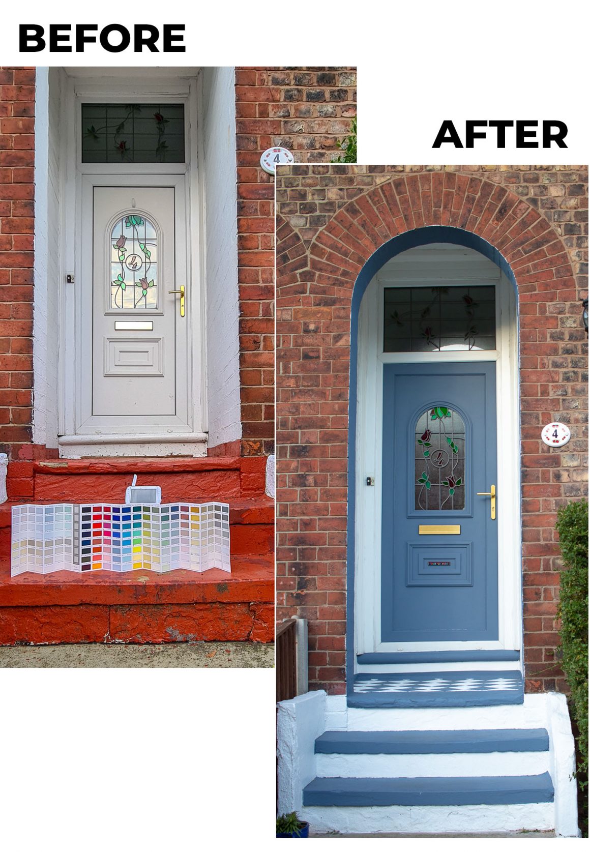 How to paint a PVC front door 