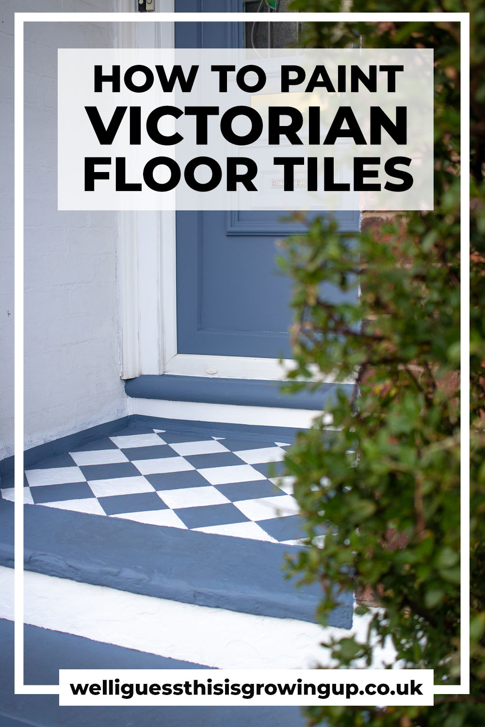 How to paint Victorian floor tiles 