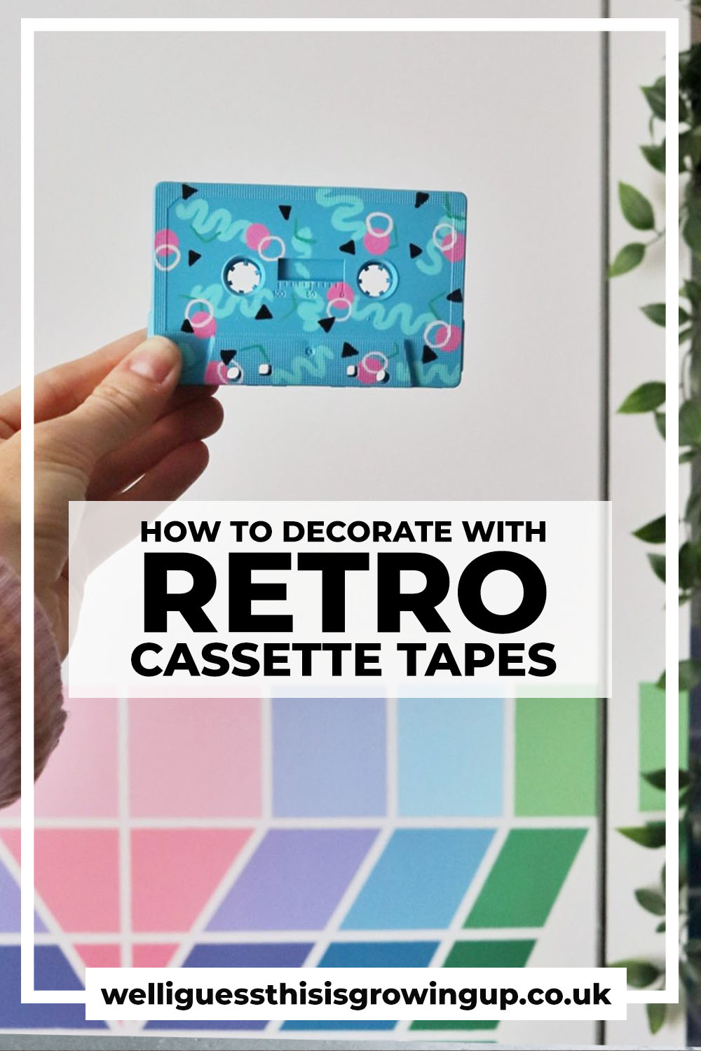  HOW TO DECORATE WITH RETRO CASSETTES TAPES